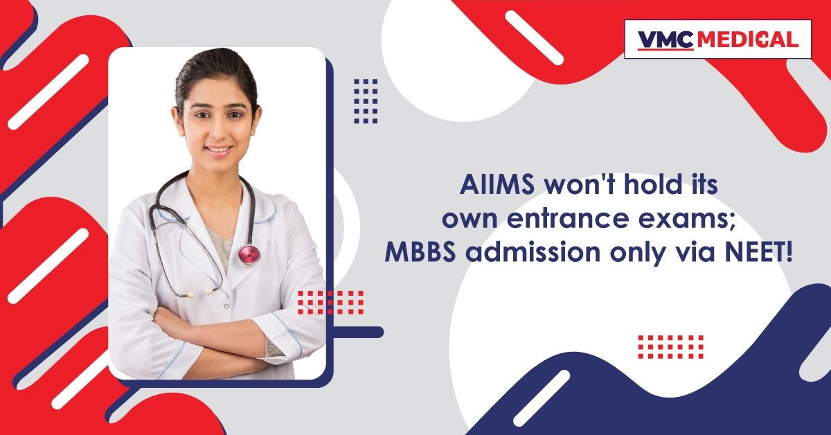 MBBS admission only via NEET