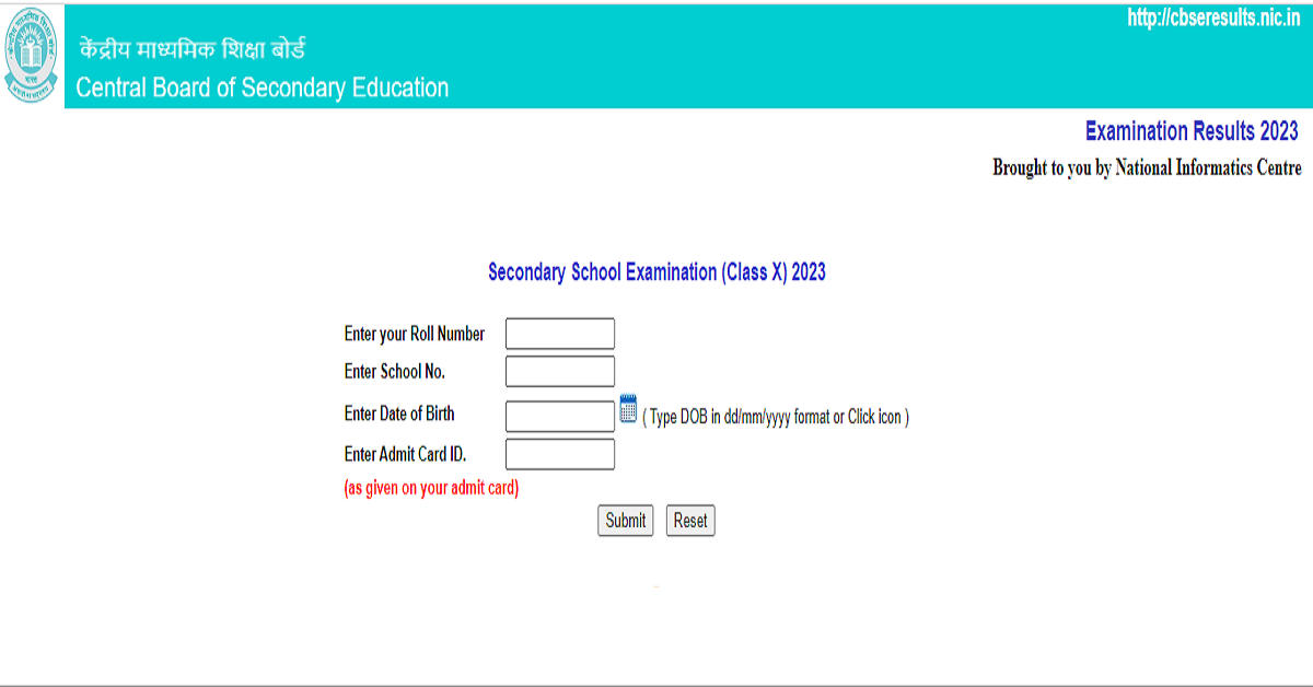 CBSE Class 10 Result is out